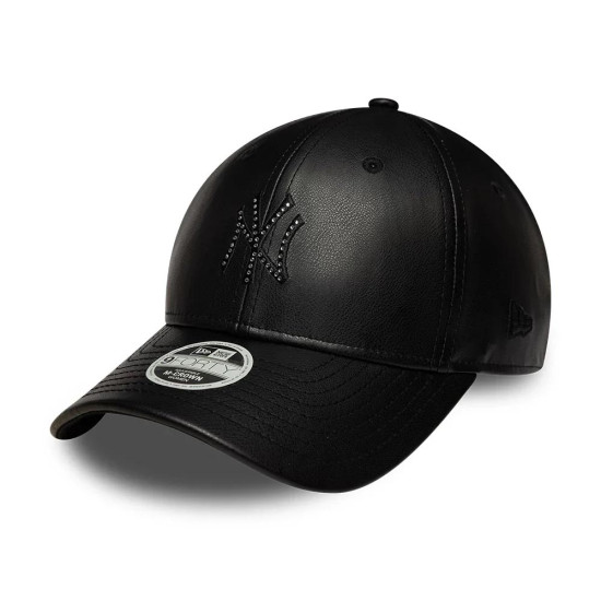 New Era Καπέλο Yankees Womens MLB Diamante PU 9FORTY M-Crown Adjustable Cap